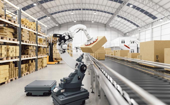 Βιομηχανική PC-βοηθημένη AGV κινητή εφαρμογή σεναρίου ρομπότ