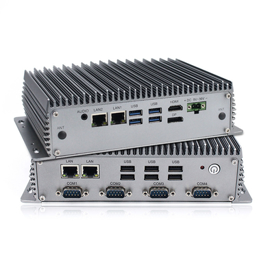 I3-8145U διπλός πυρήνας 2.1GHz PC κιβωτίων ΚΜΕ βιομηχανικός ενσωματωμένος με 4 Χ RS232