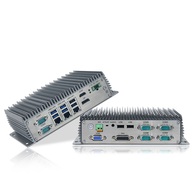 Υψηλό ισχυρό παράθυρο Linux PC J6412 USB Celeron βιομηχανικό Fanless μίνι με Wifi