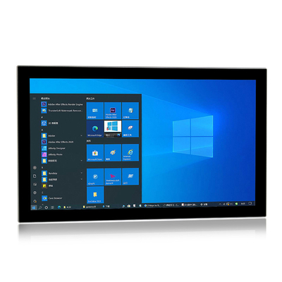 Το βιομηχανικό PC επιτροπής 23,8 ίντσας FHD PCAP όλα σε ένα VESA τοποθετεί τα παράθυρα 10