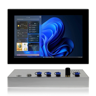 12 ίντσας αδιάβροχος IP69K επιτροπής PC I3-6100U διπλός υπολογιστής επιτροπής πυρήνων 2.4GHz βιομηχανικός