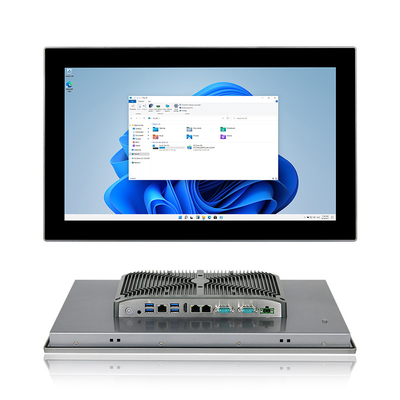 17.3» LCD επίπεδο ενσωματωμένο οθόνη Fanless πλήρες HD βιομηχανικό όλοι σε έναν υπολογιστή
