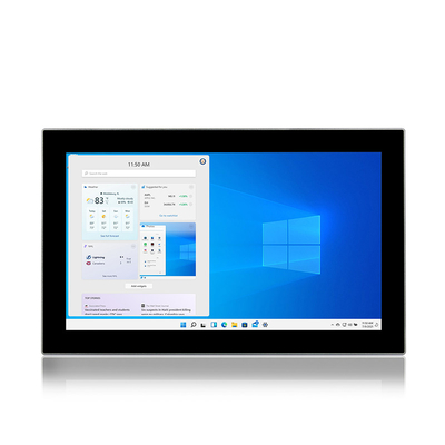 Windiws10 τραχύς όλοι σε ένα PC 17.3» βιομηχανικό PC επιτροπής το 1920 X 1080 με VESA τοποθετούν