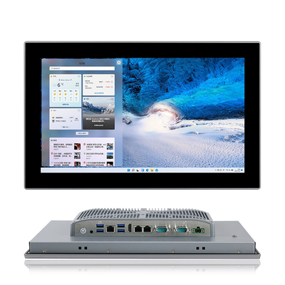 Το Fanless ενσωμάτωσε βιομηχανικό όλα σε ένα PC J1900 J6412 οθονών επαφής