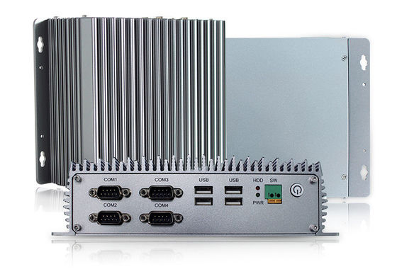 βιομηχανικό ενσωματωμένο PC κιβωτίων 4G DDR4