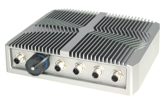 Βιομηχανικός ενσωματωμένος υπολογιστής Fanless IP69K, 8ο τραχύ μίνι PC κραμάτων αλουμινίου