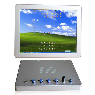 Τραχιά χρήση Hmi παραθύρων οθόνης αφής PC Fanless επιτροπής υπόθεσης X86 IP69K μετάλλων