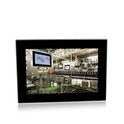 PC επιτροπής ανοξείδωτου X86 Ip65 Win10 HMI για τη παραγωγή προϊόντων