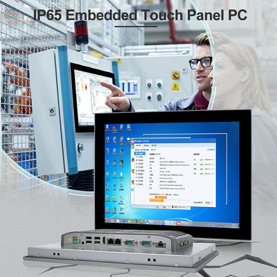 I7-8565U τραχύ PC οθόνης αφής, 6 υπολογιστής PC οθόνης αφής COM Ubuntu