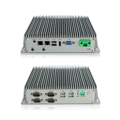 Ακρών μίνι PC Fanless πυλών βιομηχανικό