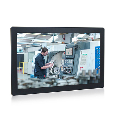 Βιομηχανικός υπολογιστής Fanless των οδηγήσεων PC 24V 21,5» FHD οθόνης αφής I7-8565U IP65