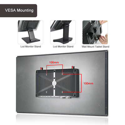 1920 X βιομηχανικό PC 24 επιτροπής 1080 Fanless πολυ αφή ίντσας PCAP
