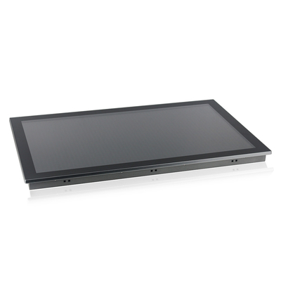 Μπροστινό ενσωματωμένο IP65 PC 24 επιτροπής αδιάβροχος υπολογιστής οθόνης αφής των οδηγήσεων ίντσας FHD