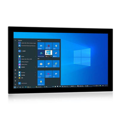 J1900 χωρητική αφή 24 ίντσα μπροστινό IP66 PC επιτροπής ΚΜΕ βιομηχανική αδιάβροχη