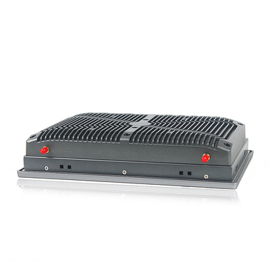 2 LAM 2 COM βιομηχανικό PC J1900 αφής 10 ίντσας με τον μπροστινούς διακόπτη/USB