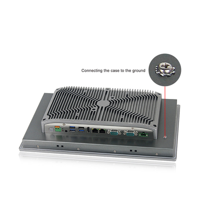 Πυρήνας I3/παράθυρα Fanless 13,3 οργάνων ελέγχου υπολογιστών οθόνης αφής I5/I7» χωρητική αφή