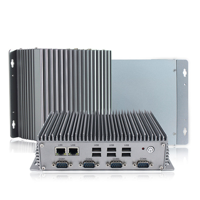 Βιομηχανικό συνεχές ρεύμα 9V PC κιβωτίων Fanless μίνι - 36V 8ο GEN 4GB M.2 120G SSD