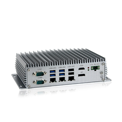 9 - 36V ευρύ PC Windows11 Intel J6412 Fanless κιβωτίων τάσης βιομηχανικό ενσωματωμένο με 3xLAN