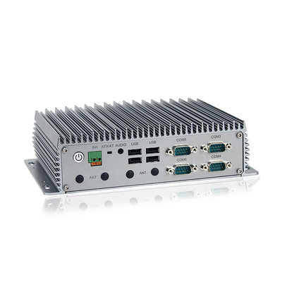 J6412 Fanless μίνι λιμένας του τοπικού LAN PC 3 κιβωτίων υπολογιστών βιομηχανικός για τη βιομηχανική αυτοματοποίηση