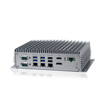 Τραχύ βιομηχανικό Fanless μίνι PC DC24V Wins10/Linux 3 τοπικό LAN cOem