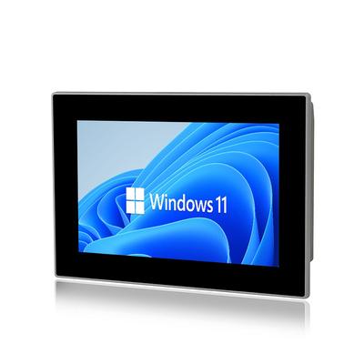 10 ιντσών J6412 All In One Industrial PC HMI Touch Panel PC με 3 LAN