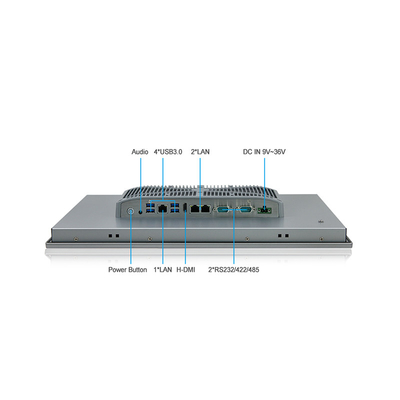 Βιομηχανικό PC 10 σημείο PCAP 1280 X 1024 17INCH επιτροπής Fanless Wifi