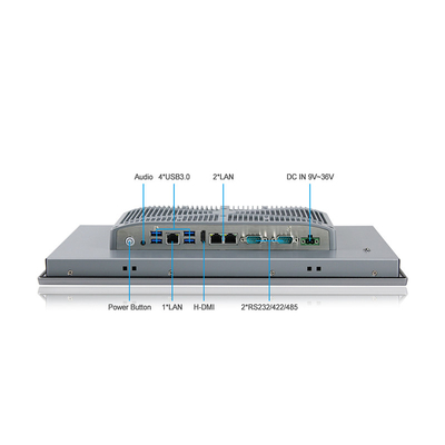 Το Fanless ενσωμάτωσε βιομηχανικό όλα σε ένα PC J1900 J6412 οθονών επαφής