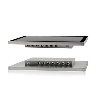 Βιομηχανικός cOem εργοστασίων PC IP69K J1900/I3/I5 επιτροπής οθόνης αφής 21,5 ίντσας