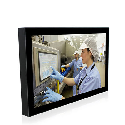 IP67 τοπικό LAN USB RS232 PCAP οθόνης αφής PC επιτροπής Fanless 21,5 ίντσας