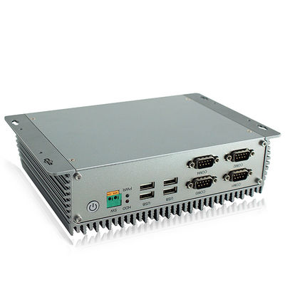 Το τραχύ μικρό βιομηχανικό τοπικό LAN 4 COM 8 USB RS232 RS485 8η ΚΜΕ 2 υπολογιστών