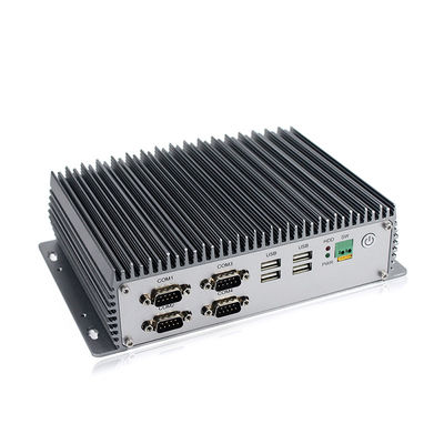 Βιομηχανικό μίνι PC Fanless δύο βιομηχανικός έλεγχος αυτοματοποίησης πυρήνων I7 της Intel λιμένων Ethernet
