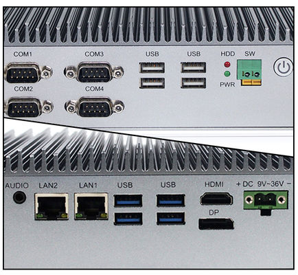 Διπλός HDMI πυρήνας I78565U PC Intel κιβωτίων VGA 20W βιομηχανικός ενσωματωμένος
