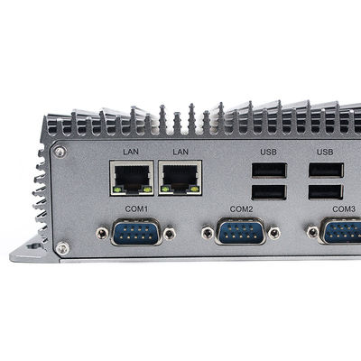 Βιομηχανικό μίνι PC Intel 8ο 4305U 4 τοπικό LAN 10 USB 4 RS232 Fanless