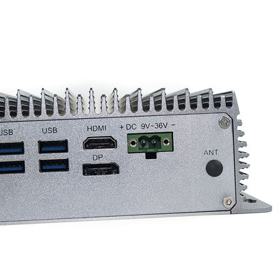 Βιομηχανικό μίνι PC Intel 8ο 4305U 4 τοπικό LAN 10 USB 4 RS232 Fanless