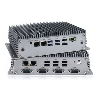 Συμπαγής τραχύς PC I5 cOem Win10 DDR4L MSATA βιομηχανικός Fanless μίνι που ενσωματώνεται