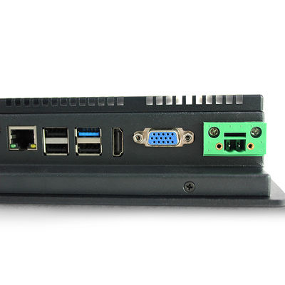 7 ενσωματωμένο PC να τοποθετήσει IP65 μπροστινό HMI επιτροπής αφής ίντσας μίνι βιομηχανικό
