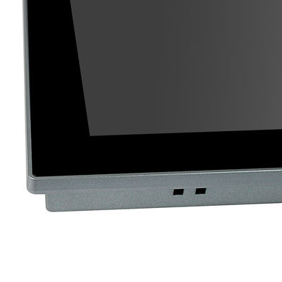 Τοποθετημένο τοίχος PC επιτροπής αφής 4*USB αρρενωπό έγκριση RoHS μεγέθους 12 ίντσας