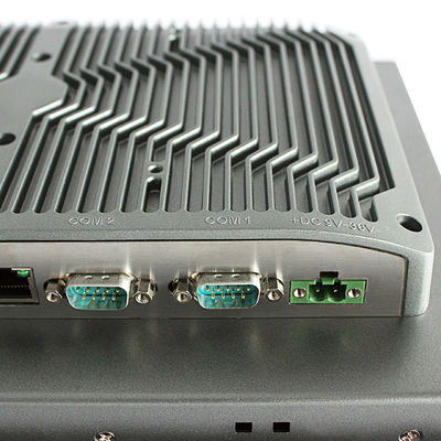 Βιομηχανικό Fanless μίνι PC 12 1280*800 I5 8265U μπροστινός της μεγάλης οθόνης ίντσας Ip66
