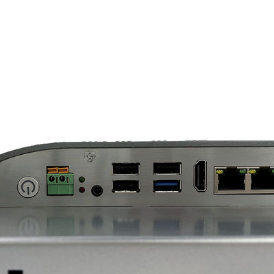 Επίπεδη 15in βιομηχανική ευρεία τάση I7-8665U υπολογιστών οθόνης αφής