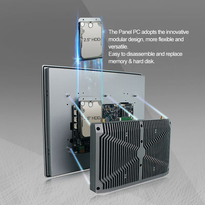 ODM 15» X86 Pcap cOem όλοι σε έναν επεξεργαστή Fanless οθόνης αφής υπολογιστών γραφείου I7