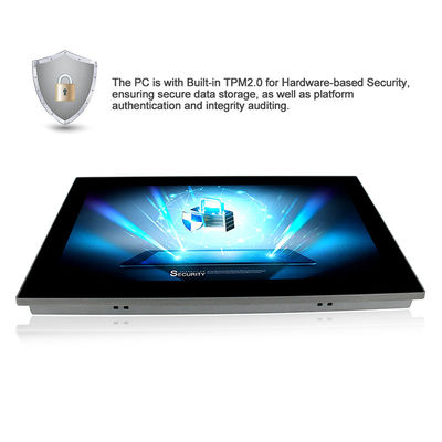 Αδιάβροχος υπολογιστής οθόνης αφής IP67 IP68 IP69K με TPM 8ο GEN I3