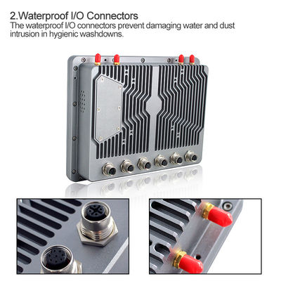 GPIO βιομηχανικό σύνολο PC IP66 επιτροπής αφής Linux 8 ίντσας που σφραγίζεται ανθεκτικό για το όχημα