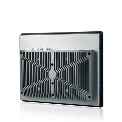 Αντιδιαβρωτικός υπολογιστής Fanless IP65 οθόνης αφής βαθμού linux βιομηχανικός που εκτιμάται