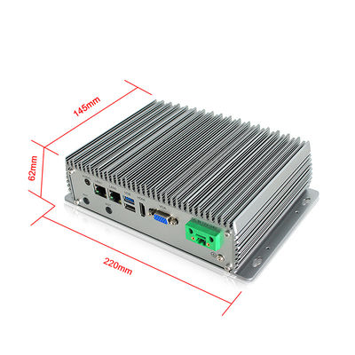 Ακρών μίνι PC Fanless πυλών βιομηχανικό