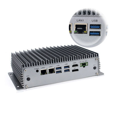 Ενσωματωμένο PC κιβωτίων I3 8145U Fanless