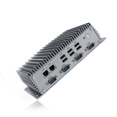 Βιομηχανικό Fanless μίνι PC Rs485 I7 8565U, ενσωματωμένο μίνι PC Fanless I7