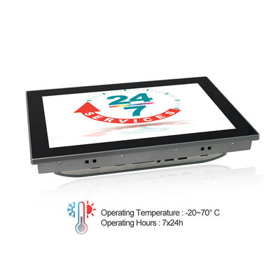 Η επιτροπή τοποθετεί το αδιάβροχο Dustproof HMI βιομηχανικό PC αφής IP65 για το γραφείο ελέγχου