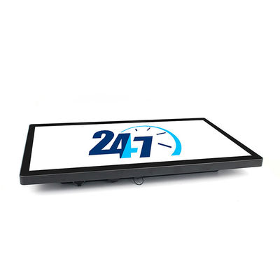 24» VGA PC Fanless οθόνης αφής IP69K Pcap αδιάβροχο με το τοπικό LAN GbE