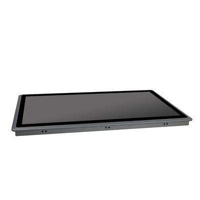Εισαγωγή VGA DVI PC 24» EMMC 8G 20W 250cd/M2 HDMI επιτροπής αφής VEAS αρρενωπά