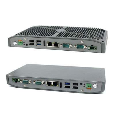Μίνι βιομηχανικά παράθυρα 11 αργίλιο Fanless υπολογιστών I3 I5 I7 Linux 25w